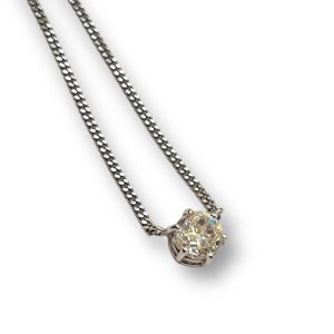 Pt850 ダイヤモンド ネックレス